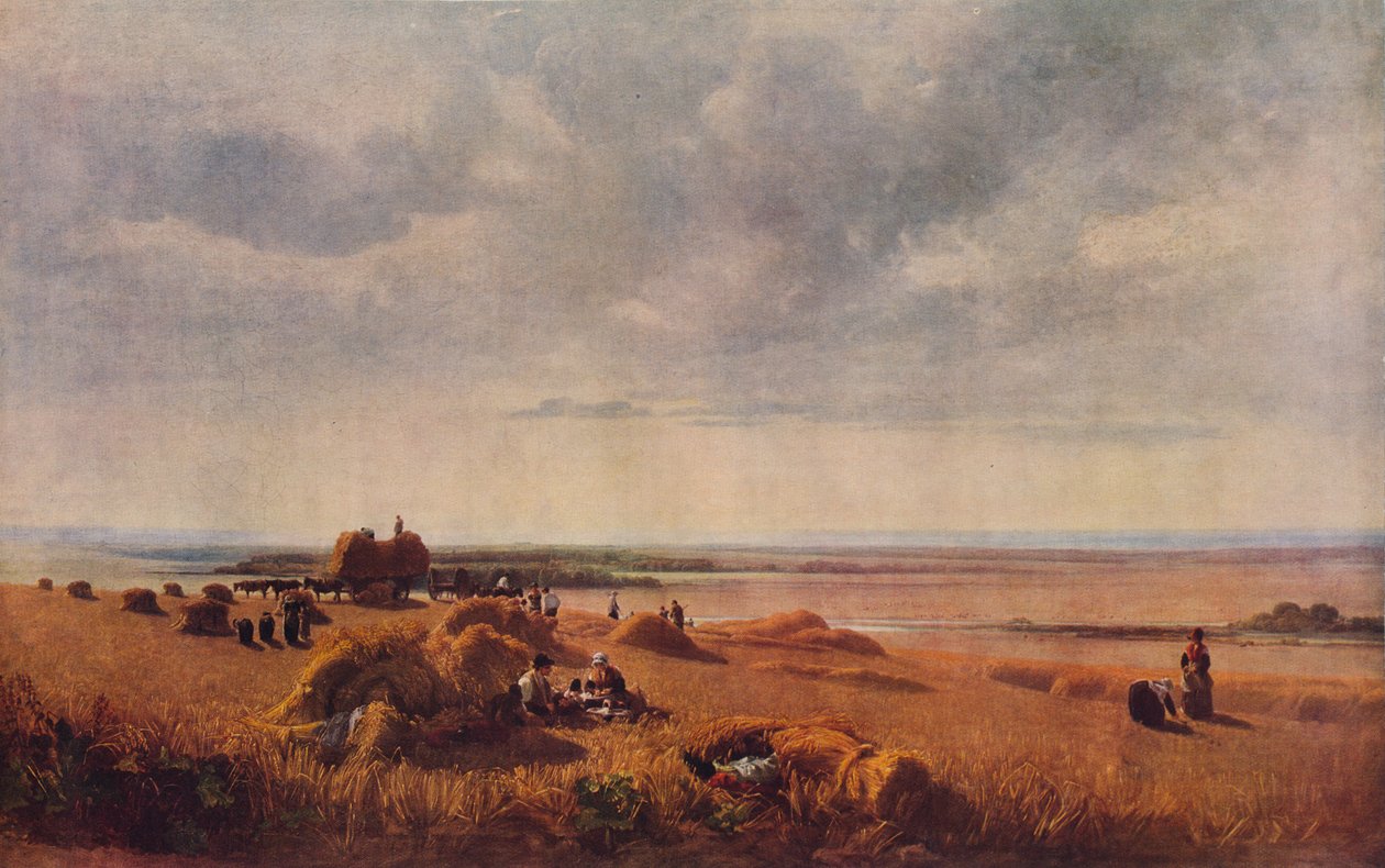 康菲尔德（A Cornfield），1815年，1938年 作者 彼得·德温特