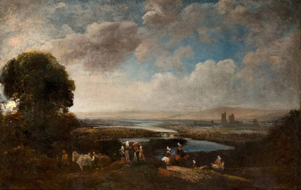 广泛的景观，1800-50。 作者 彼得·德温特