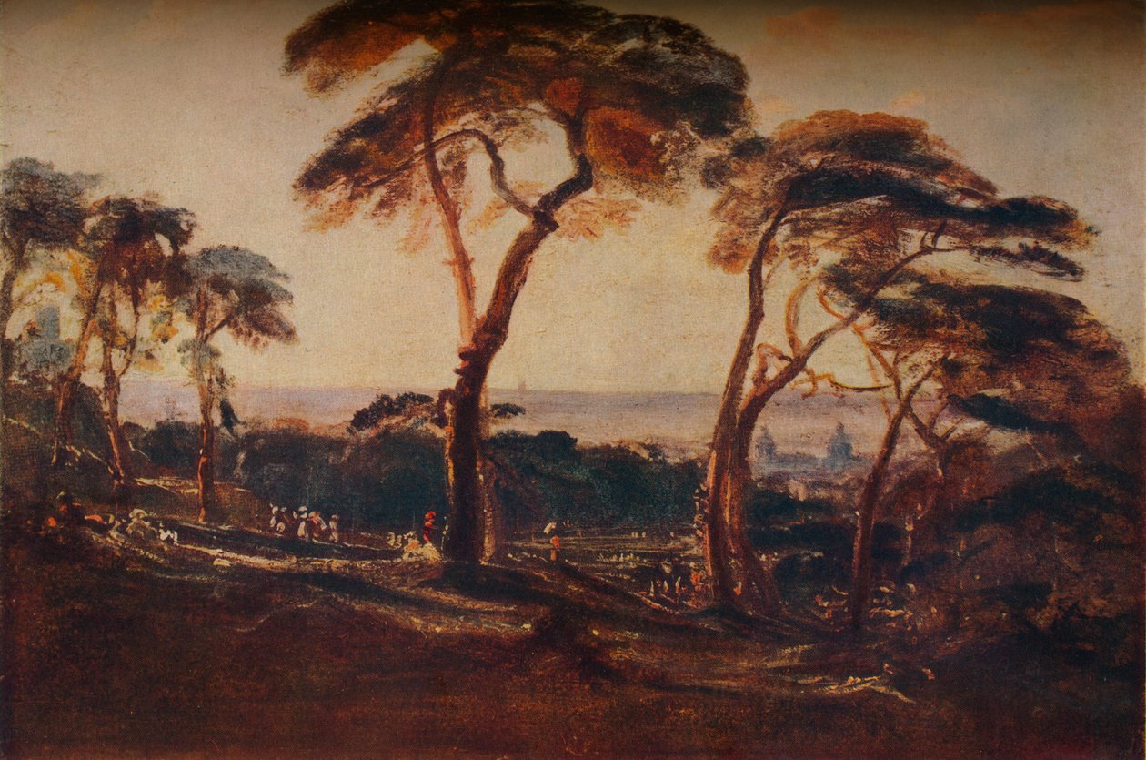 格林威治公园，c1822 作者 彼得·德温特