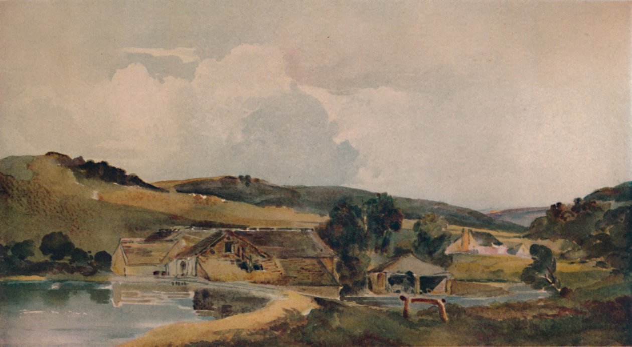 米尔河（Mill Stream），19世纪，1935年 作者 彼得·德温特