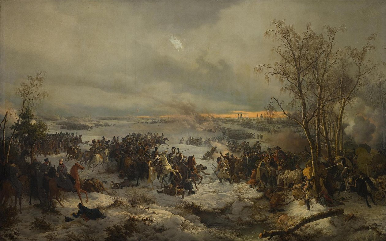 1849年11月17日在克拉斯诺伊（Krasnoi Krasny）战役 作者 彼得·冯·赫斯