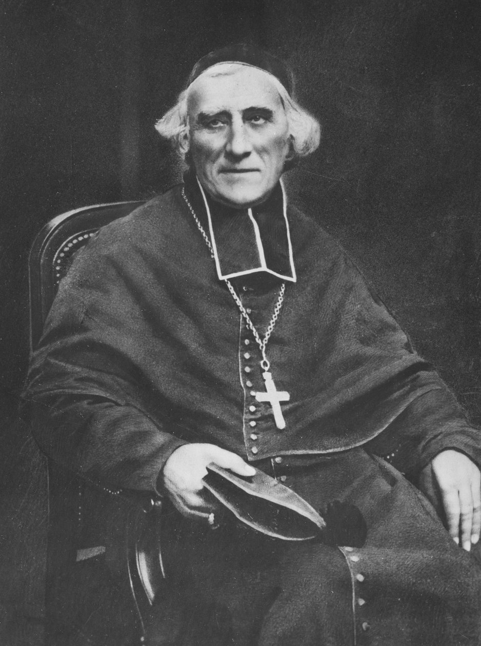 Joseph-Hippolyte Guibert的肖像，1870年 作者 佩蒂特