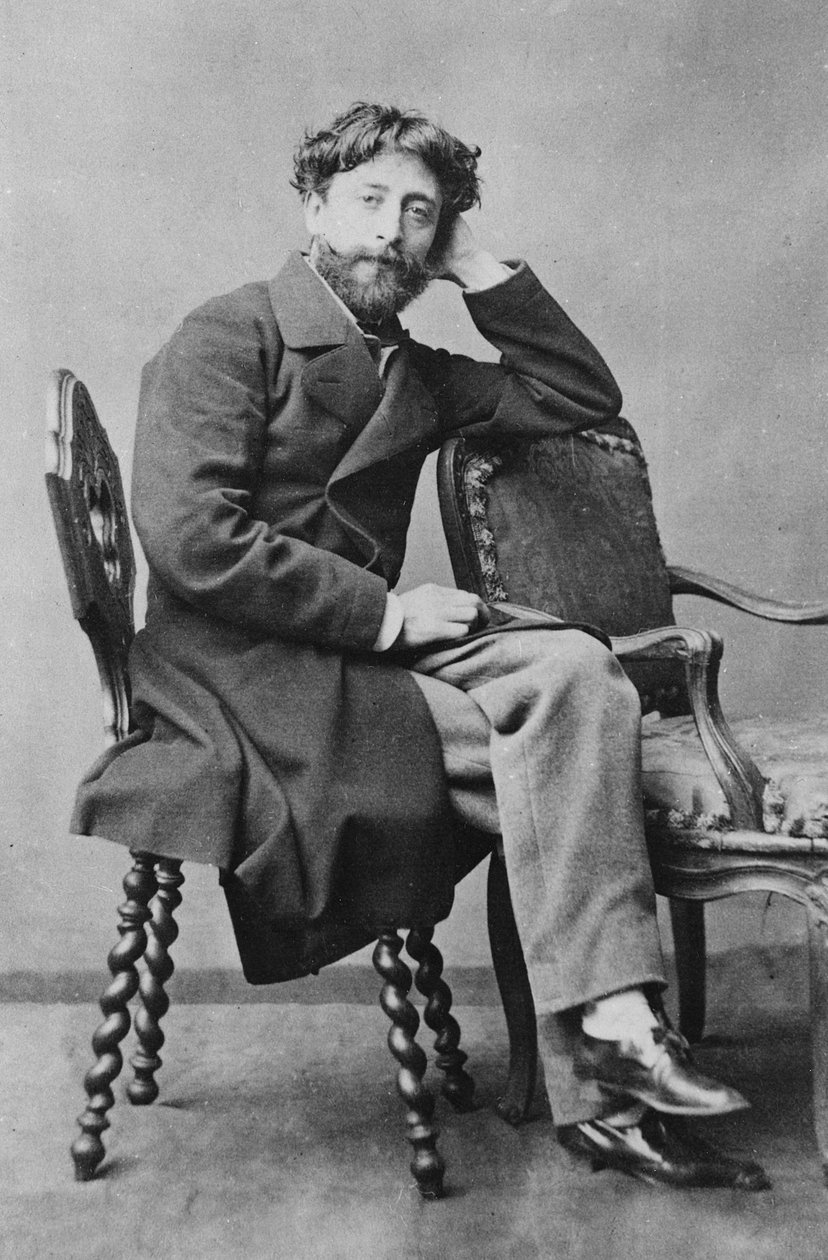 Jules Franceschi，1860年的肖像 作者 佩蒂特