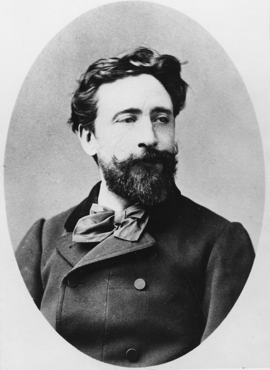 Jules Franceschi，1860年的肖像 作者 佩蒂特