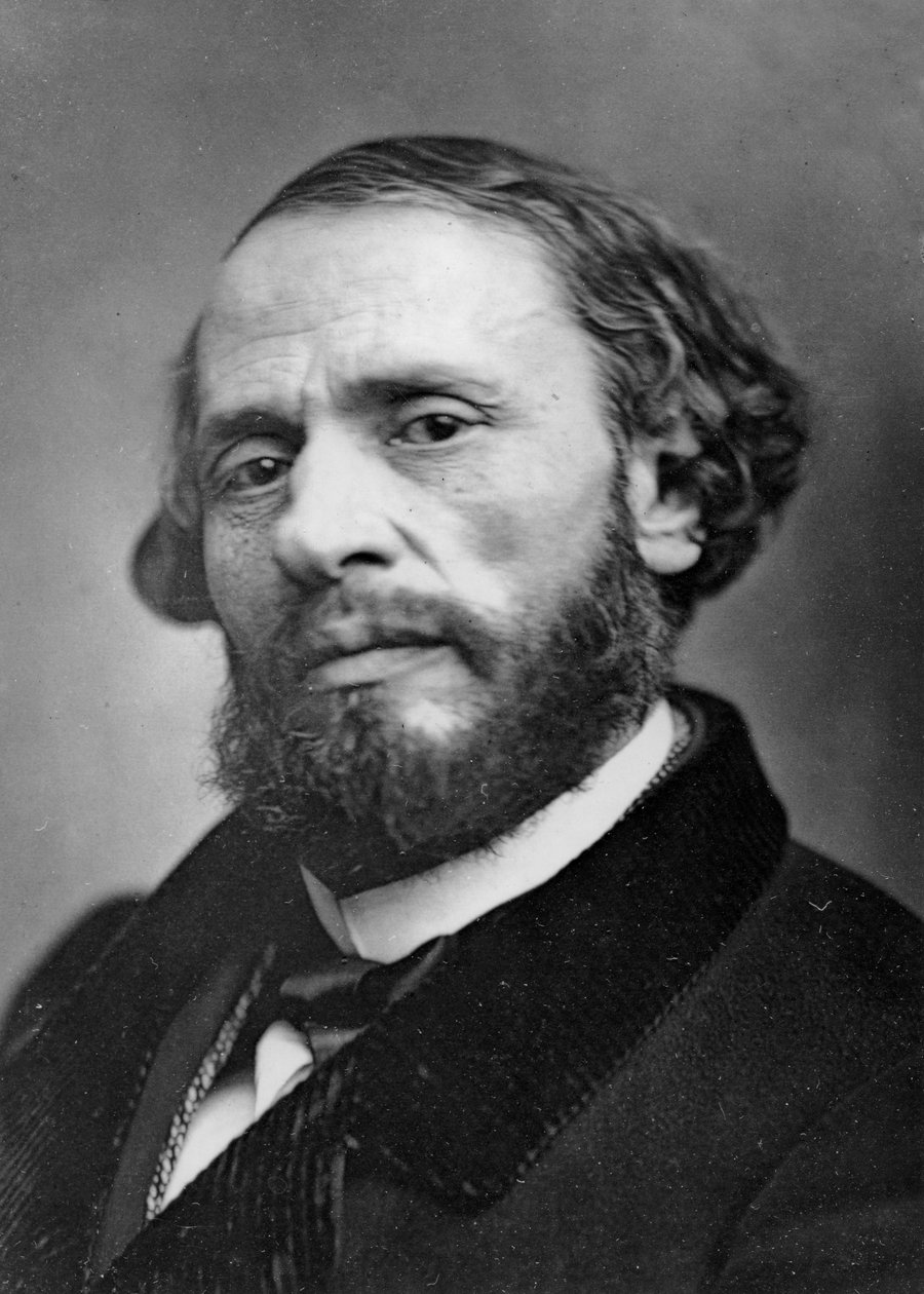Pierre-EugèneBasté的肖像，1870年 作者 佩蒂特