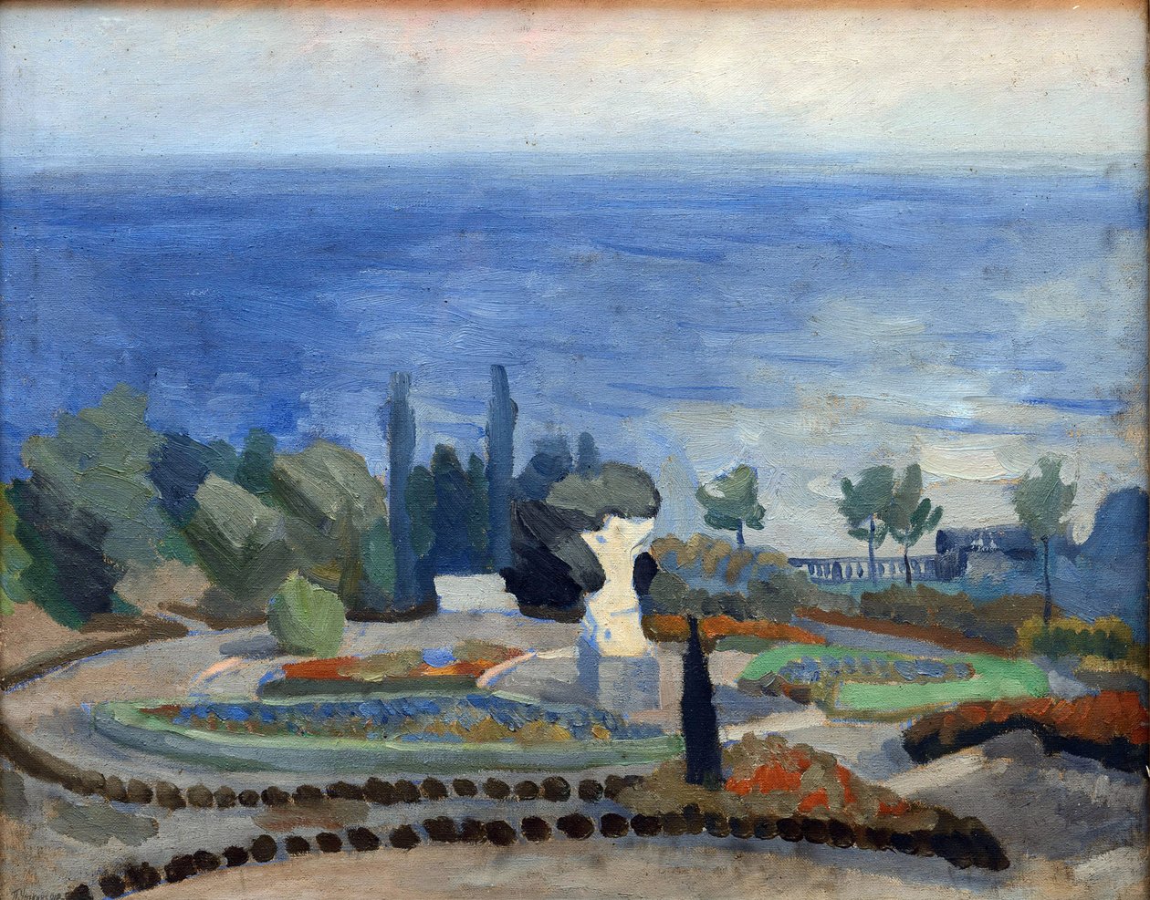 Kuchukkoy (Kuchuk-Koy, Kuchuk Koy) Estate par Pyotr (Piotr, Petr) Savvich Utkin (Outkine) (1877-1934) 作者 彼得·萨维克·乌特金