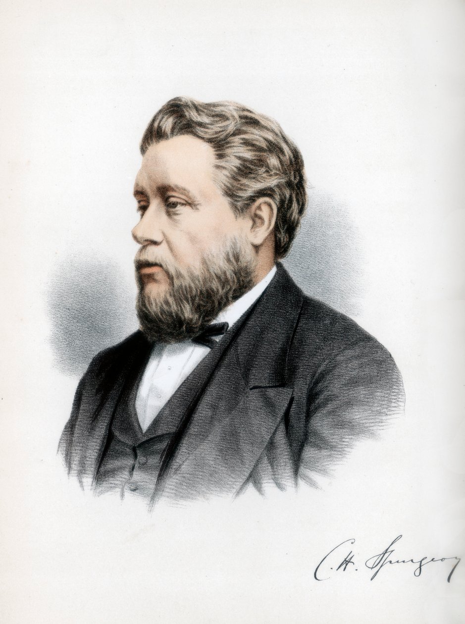 英国浸信会传教士查尔斯·哈登·司布真（Charles Haddon Spurgeon），建于1890年。 作者 皮特和加尔平·卡塞尔