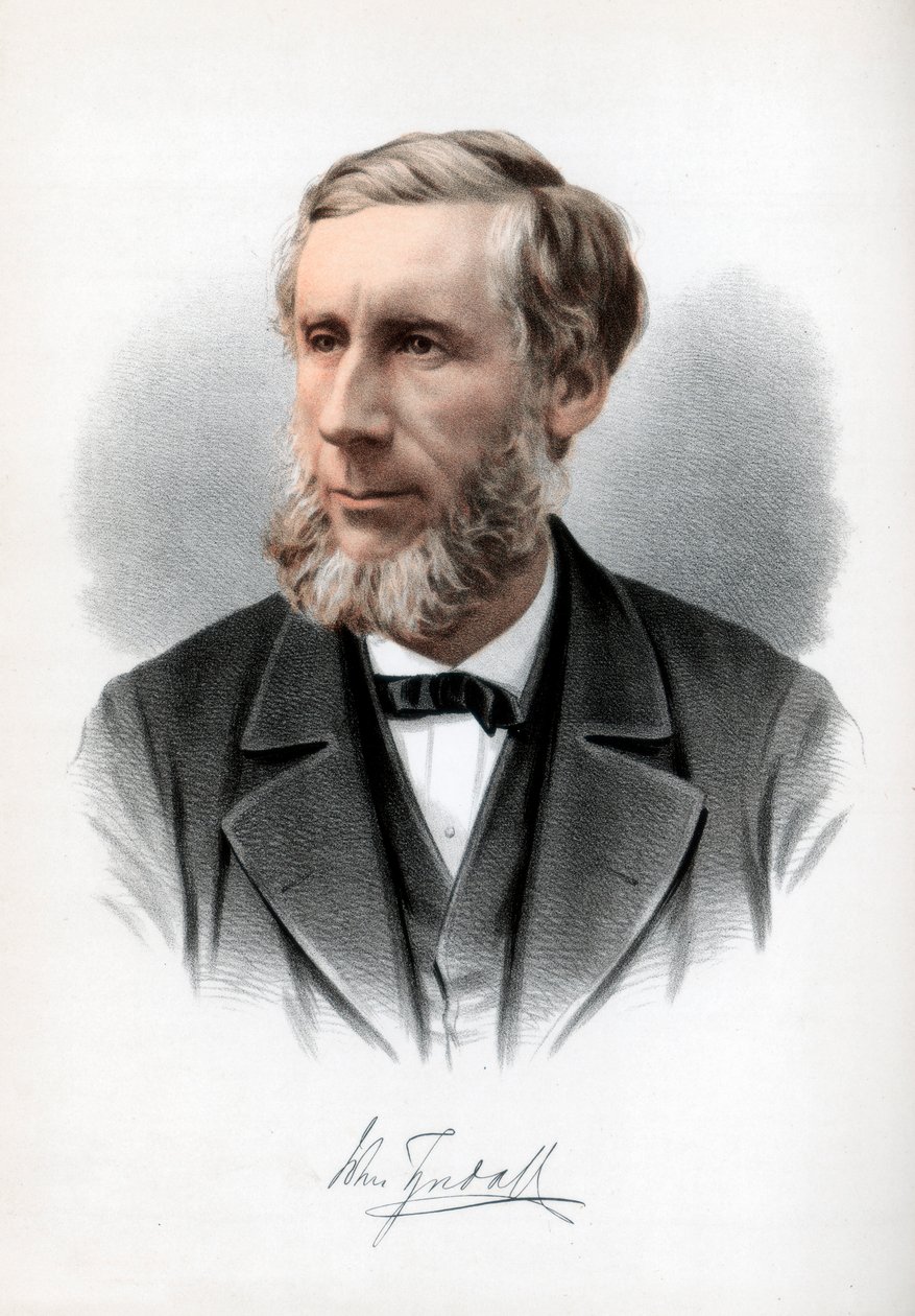 爱尔兰自然哲学家约翰·廷德尔（John Tyndall）教授，建于1890年。 作者 皮特和加尔平·卡塞尔