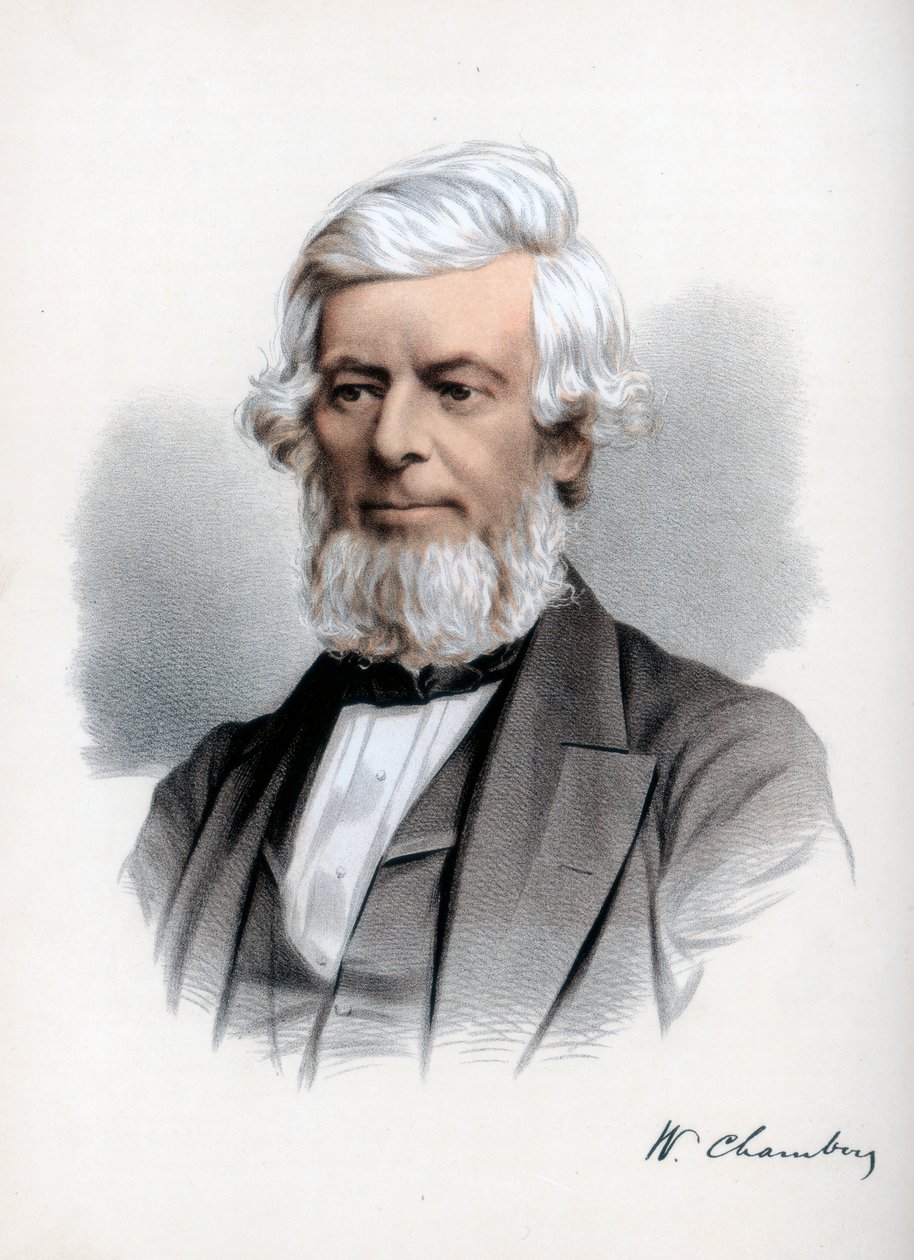 苏格兰出版商和政治家Glenormiston的William Chambers，建于1890年。 作者 皮特和加尔平·卡塞尔