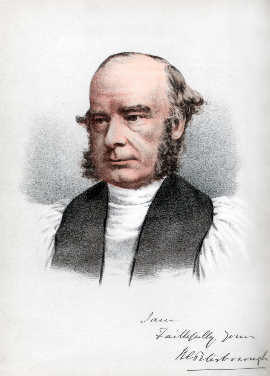 威廉·康纳·马吉（William Connor Magee），英国国教教堂的爱尔兰牧师，c1890年。 作者 皮特和加尔平·卡塞尔