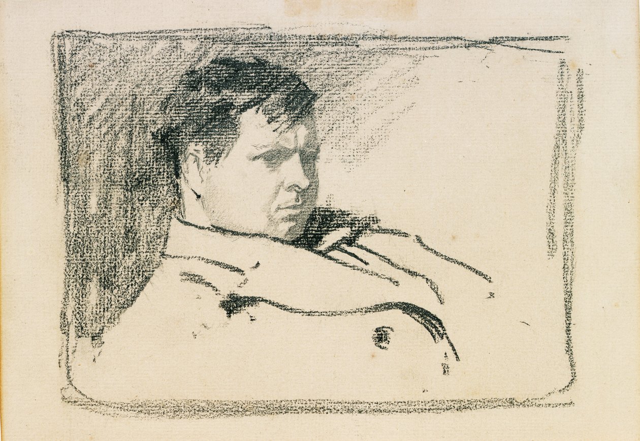 Frank Brangwyn，1885年（铅笔） 作者 菲尔·梅