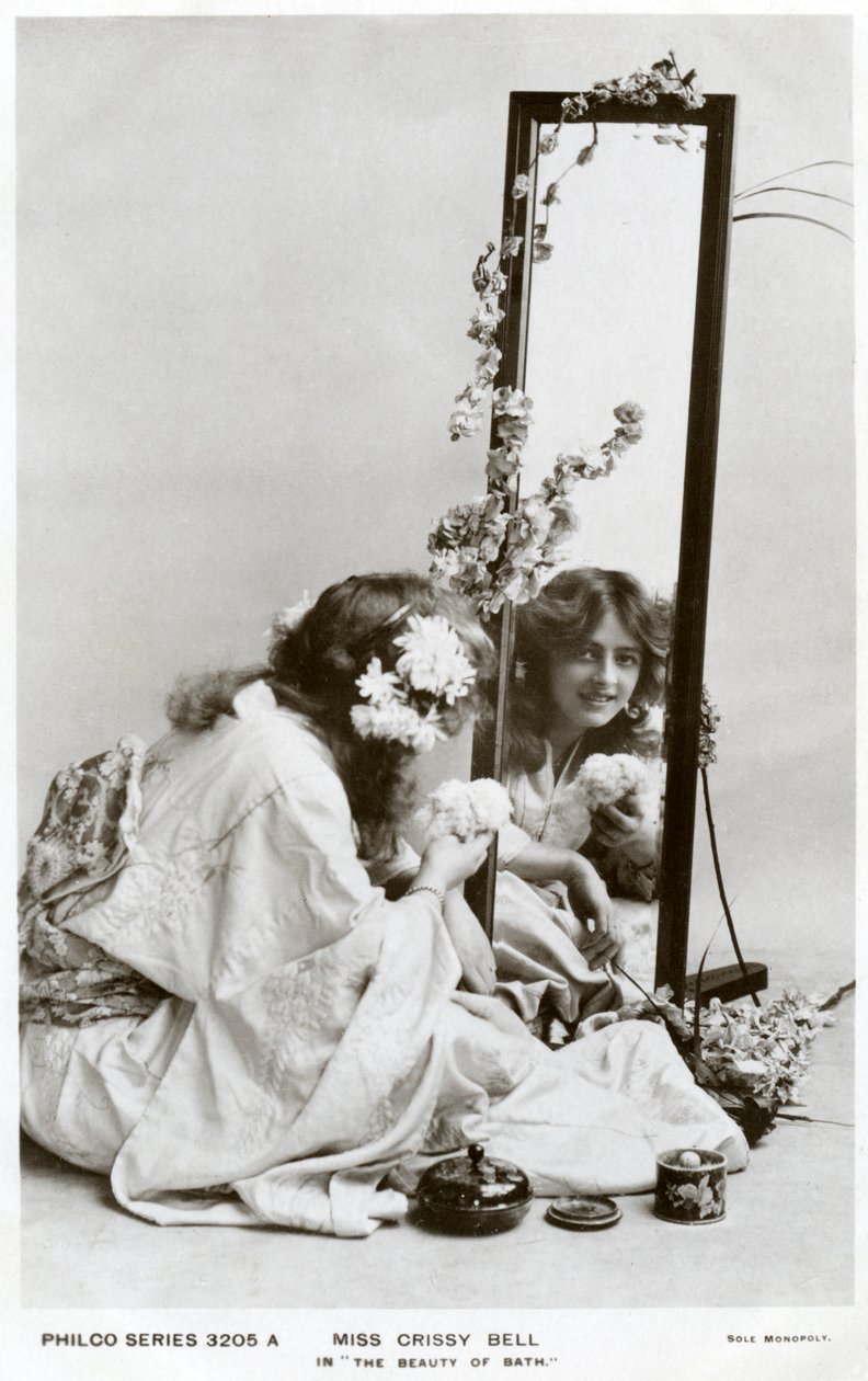 克里斯西·贝尔（Crissy Bell），英国女演员，摄于c1900年代。 作者 飞歌出版公司