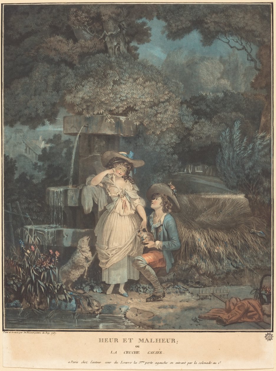 Heur et Malheur, or The Broken Jug. 作者 菲利伯·路易斯·德布科特