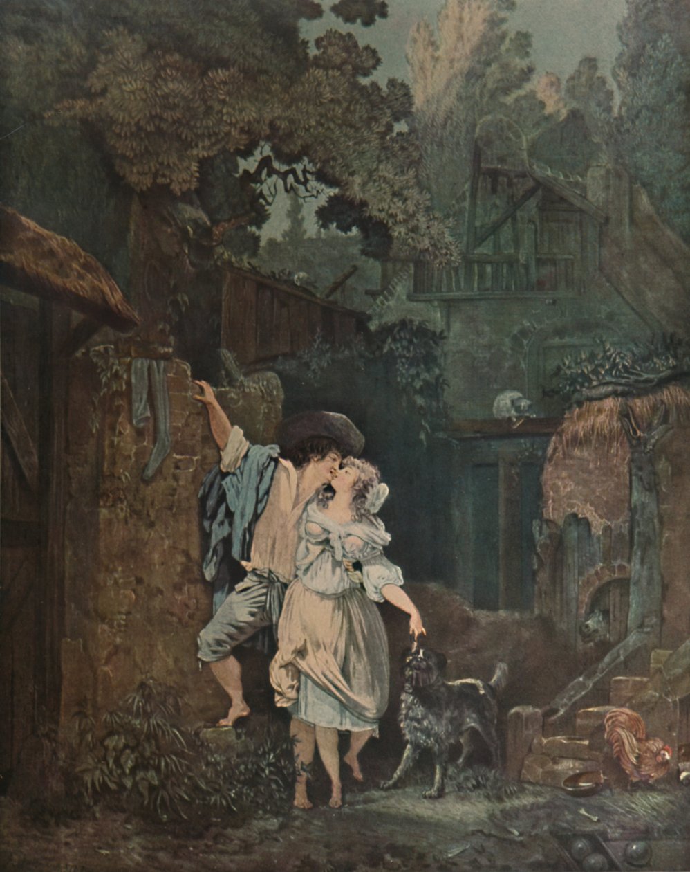 攀登，或1913年早晨的观众，1913年 作者 菲利伯·路易斯·德布科特