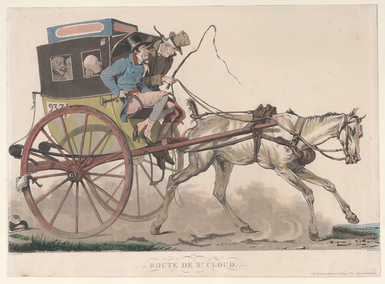 圣云路，1816年。 作者 菲利伯·路易斯·德布科特
