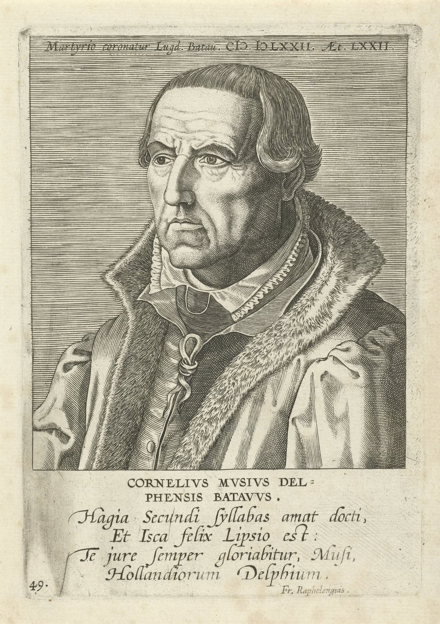 Cornelis Musius 作者 菲利普·加勒
