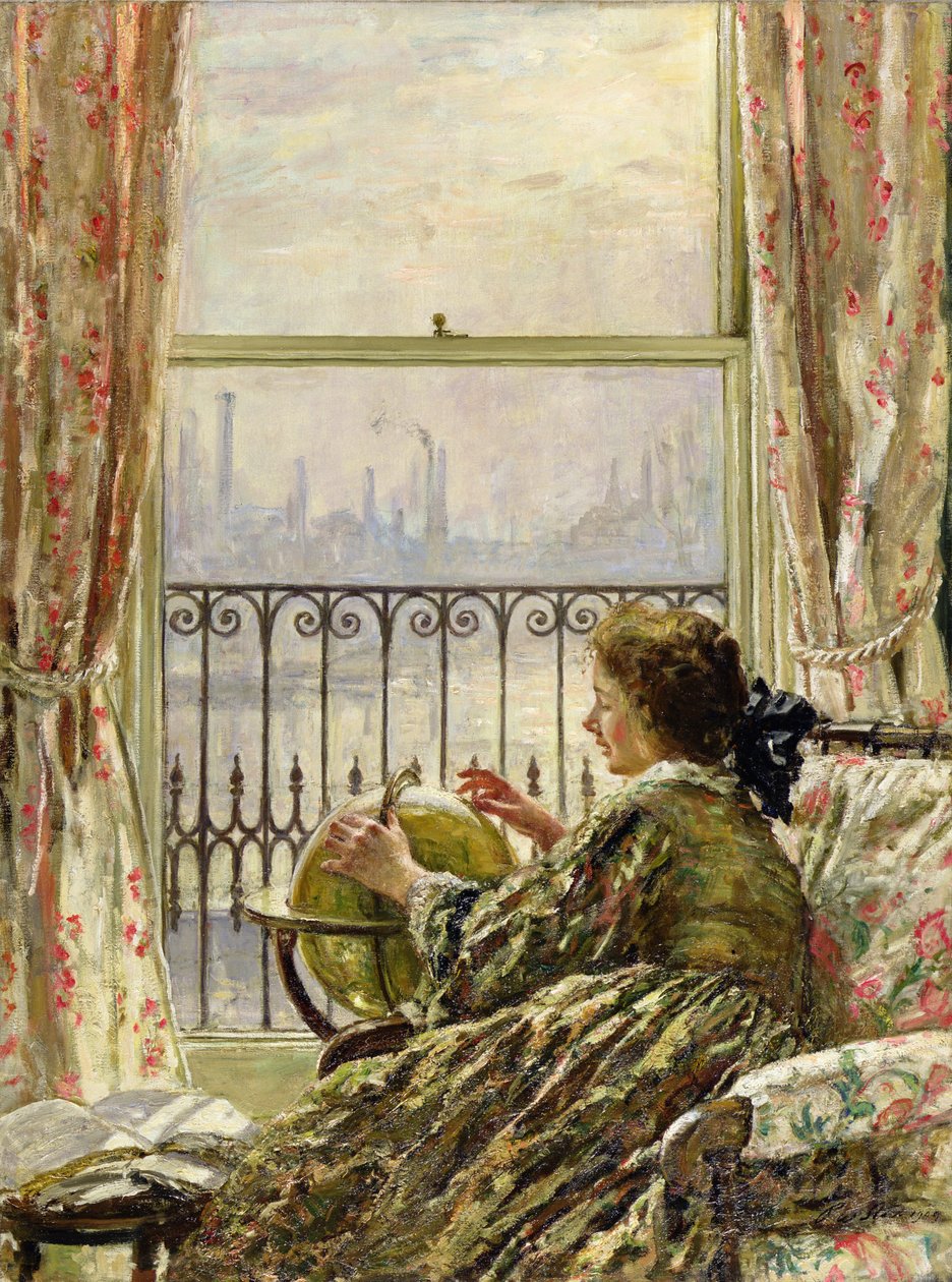 切尔西窗口，1909年 作者 菲利普·威尔逊·斯蒂尔