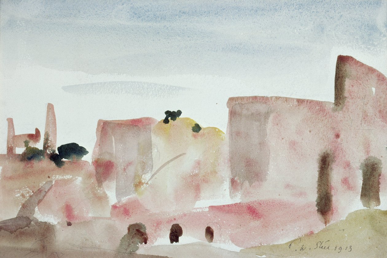 科夫城堡，1913年 作者 菲利普·威尔逊·斯蒂尔