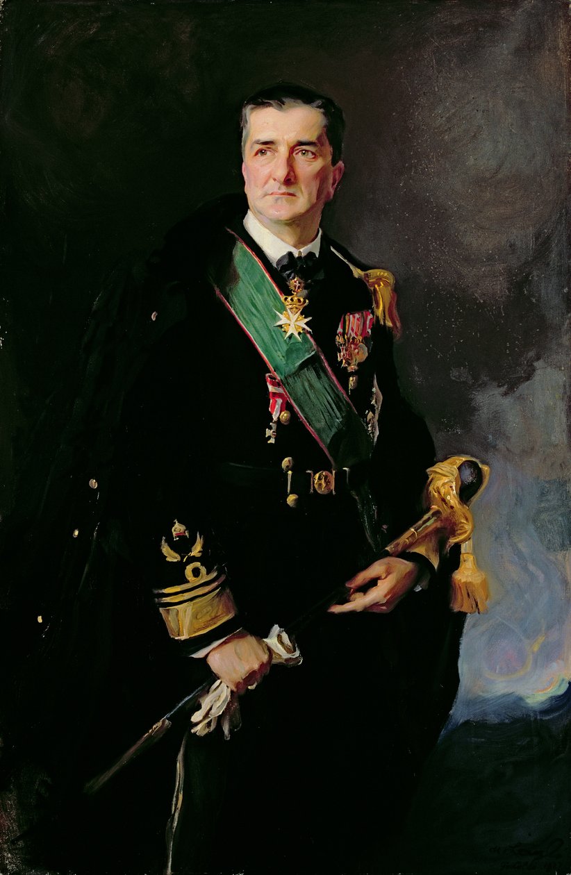 Miklos Horthy de Nagybánya（布面油画） 作者 菲利普·阿历克修斯·德·拉斯洛