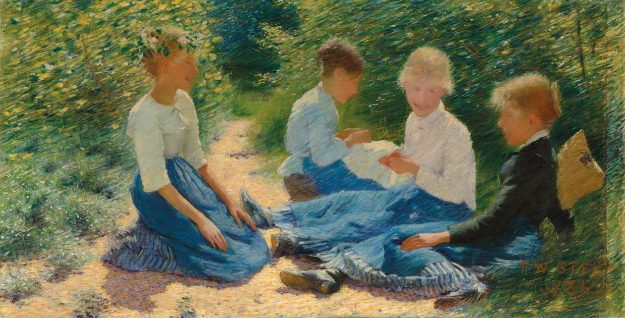 Chatterboxes，1886年 作者 菲利普·威尔逊·斯蒂尔