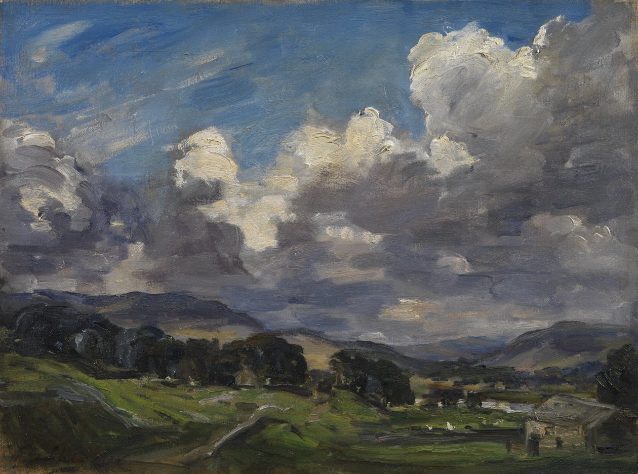 霍斯，温斯利代尔，约1900-10（布面油画） 作者 菲利普·威尔逊·斯蒂尔