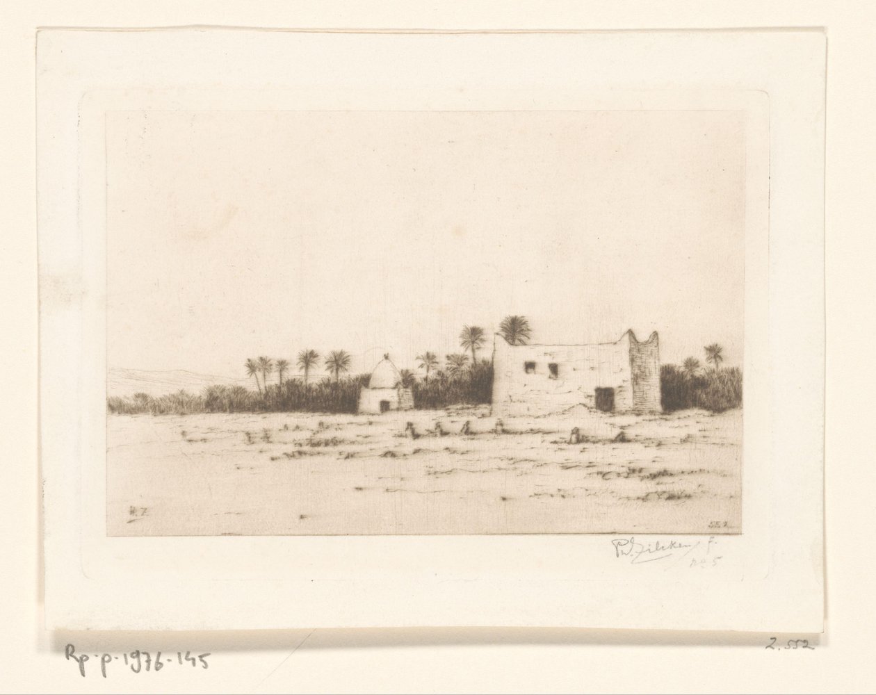 绿洲中的墓地 Cimetière d