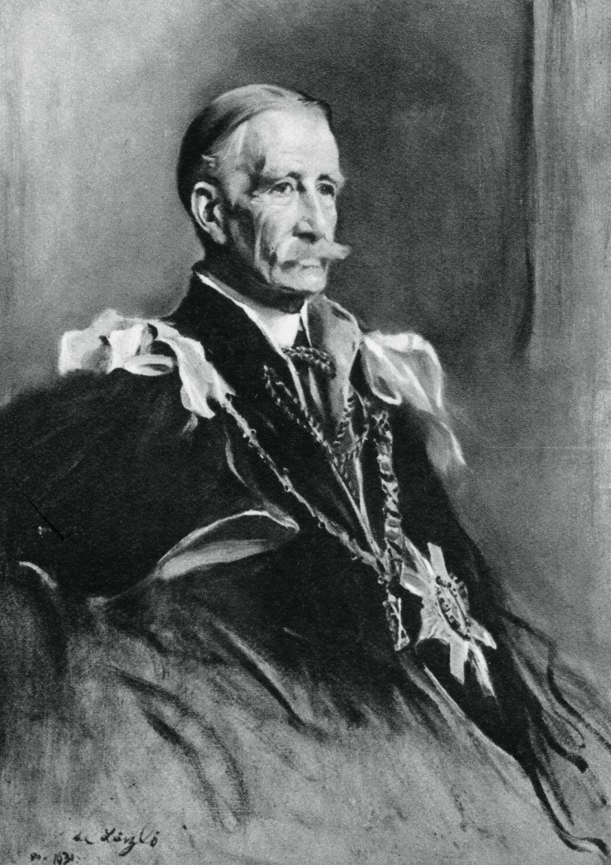 克劳德·乔治·鲍伊斯·里昂（Claude George Bowes-Lyon），Strathmore and Kinghorne的第14伯爵，1937年 作者 菲利普·德拉兹洛