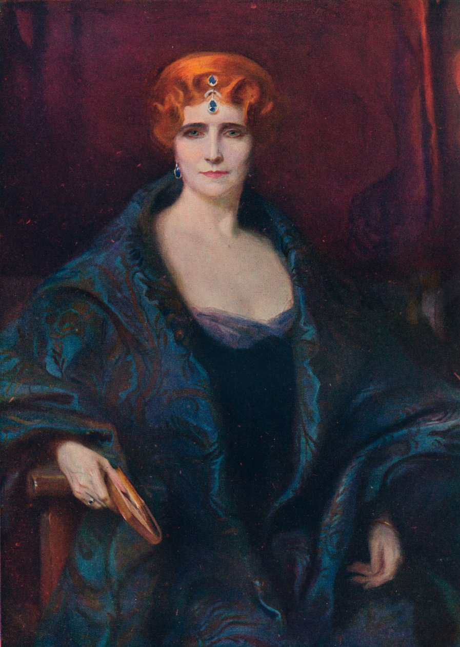 艾琳·格林夫人的肖像，1912年 作者 菲利普·德拉兹洛