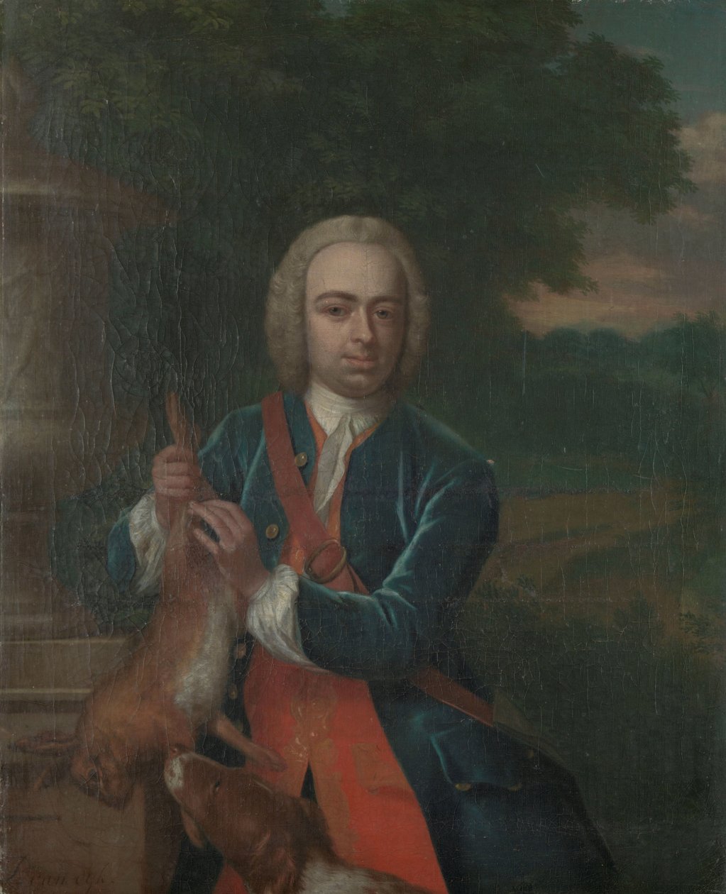 Adriaen Caspar Parduyn (1718-47)，米德尔堡议员兼市议员，Caspar Adriaen Parduyn 和 Maria van Citters 的儿子 作者 菲利普·范·迪克