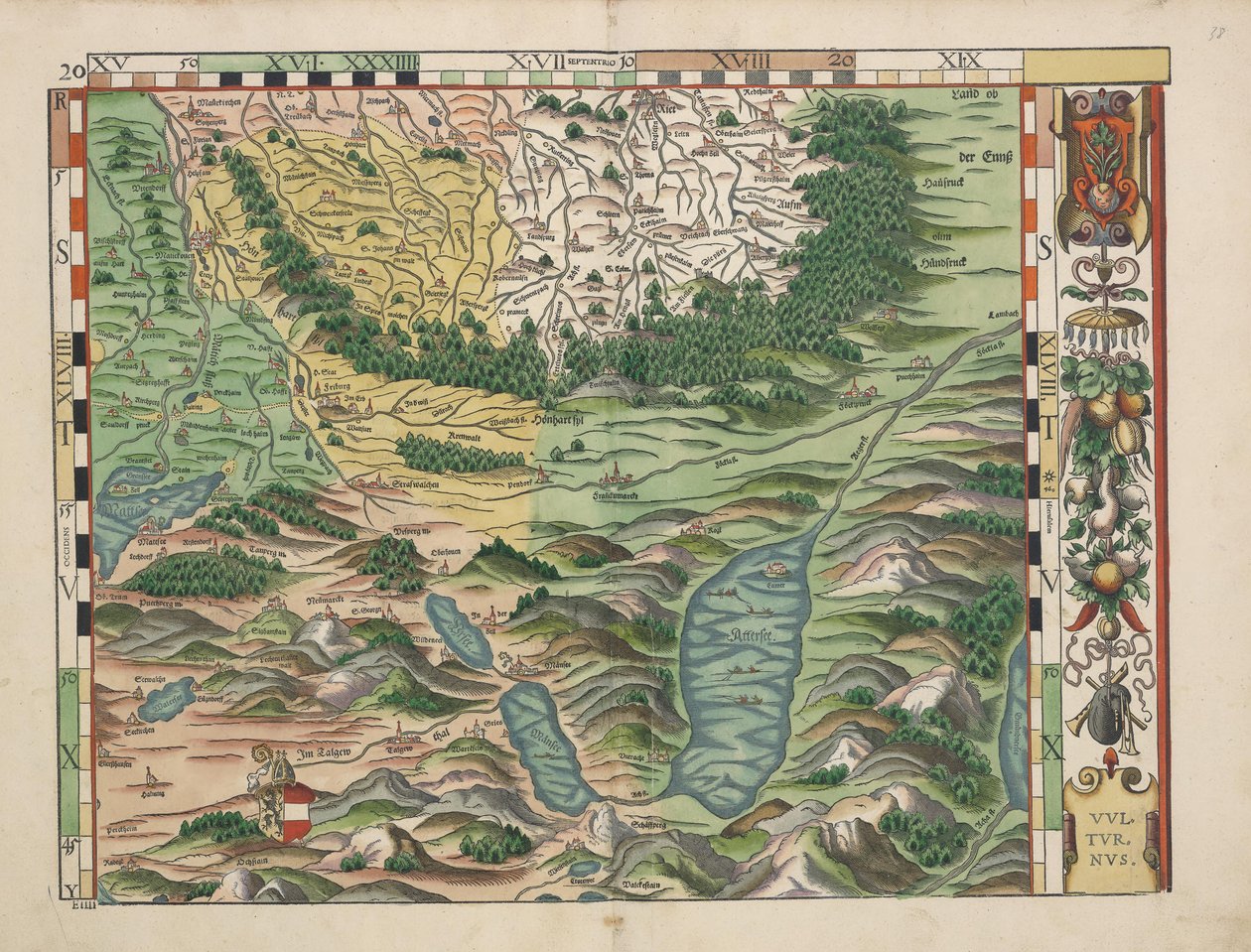 1568年的巴伐利亚陆地板块（板块20） 作者 菲利普·阿皮安