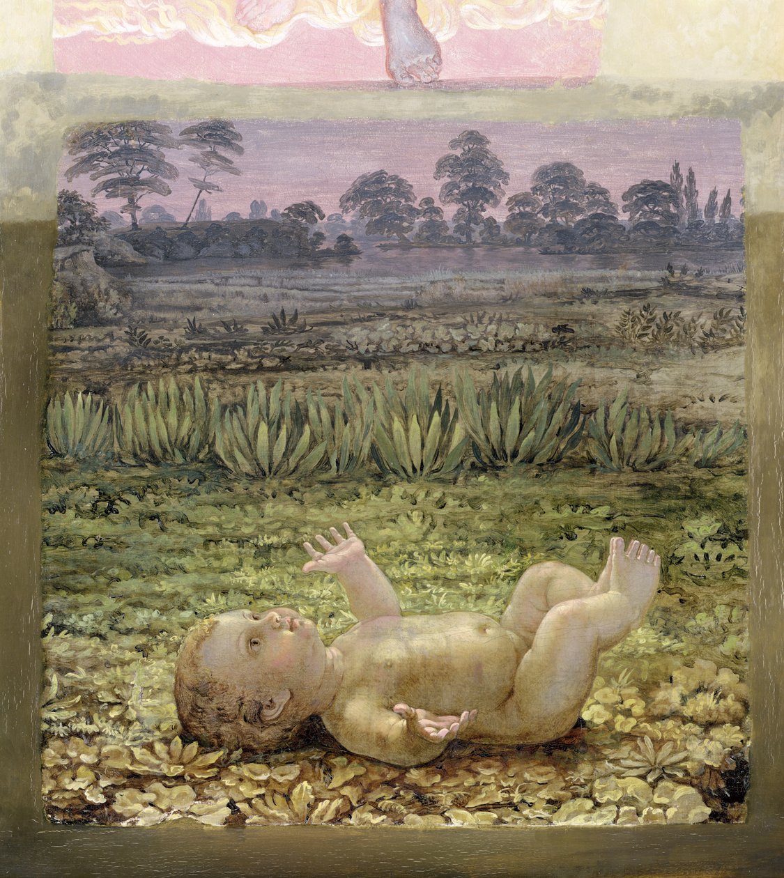 早晨的细节（第二版），c.1808-09（另见147751） 作者 菲利普·奥托·朗格