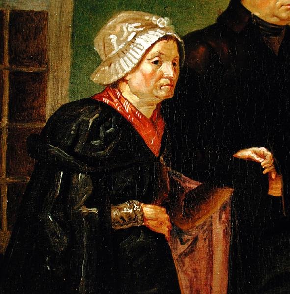 Magdalena Dorothea Runge（1737-1818）来自艺术家的父母（小版本） 作者 菲利普·奥托·朗格