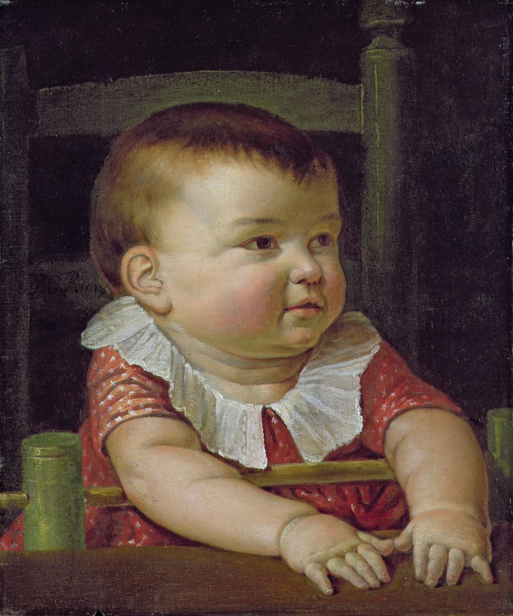 奥托西吉蒙德（1803-1839）艺术家的儿子，1805年 作者 菲利普·奥托·朗格