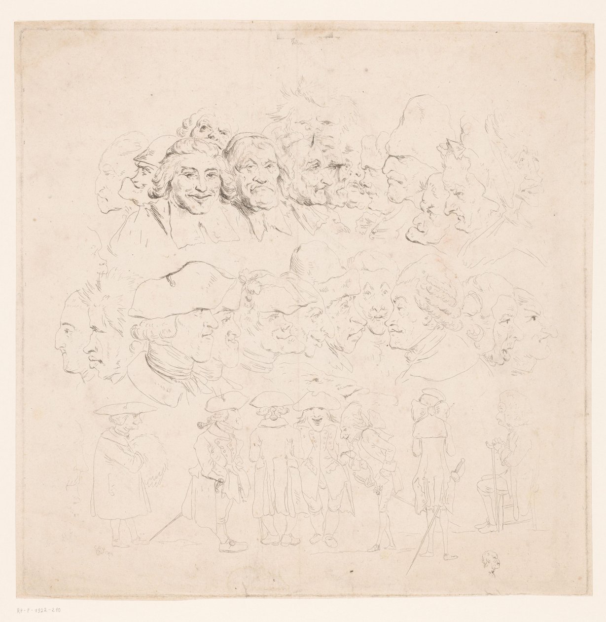 卡通片 作者 Philipp Jacques Loutherbourg (I)（归属于）