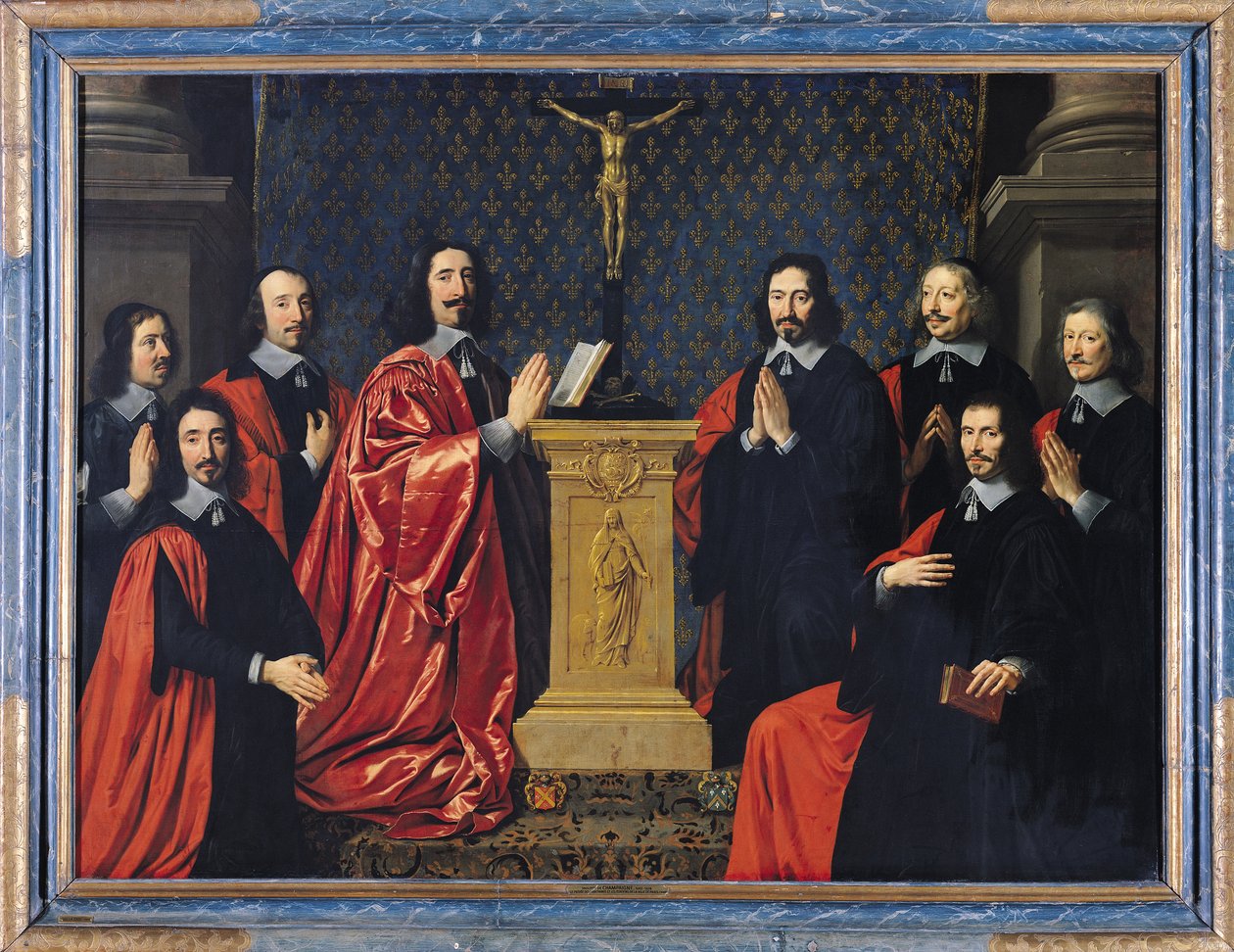 The Prevot des Marchands和1648年巴黎市的echevins 作者 菲利普·德·尚佩尼