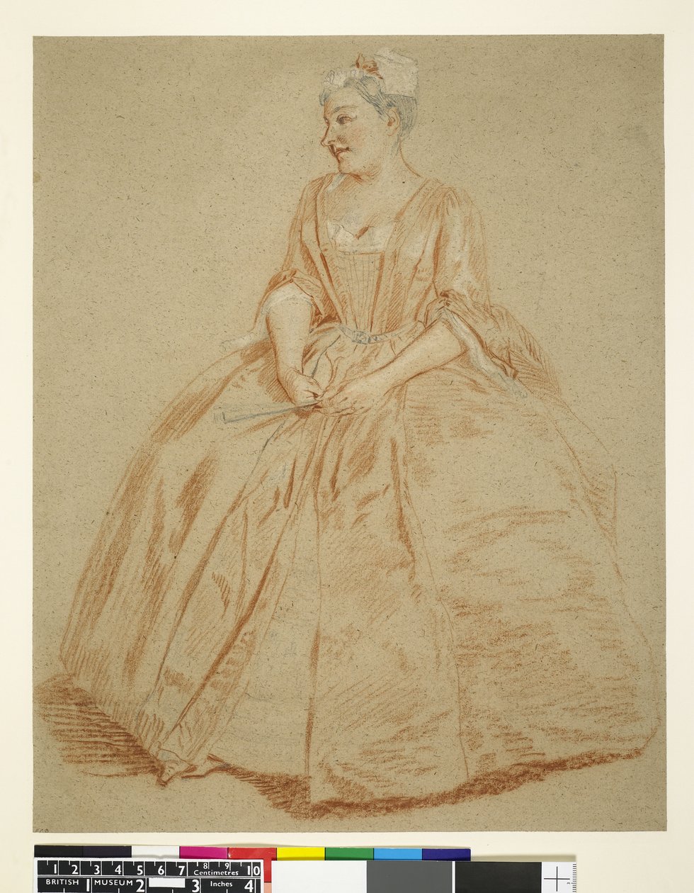 Francesca Cuzzoni（1696-1778），巴洛克时代的意大利歌剧女高音 作者 菲利普·梅西耶