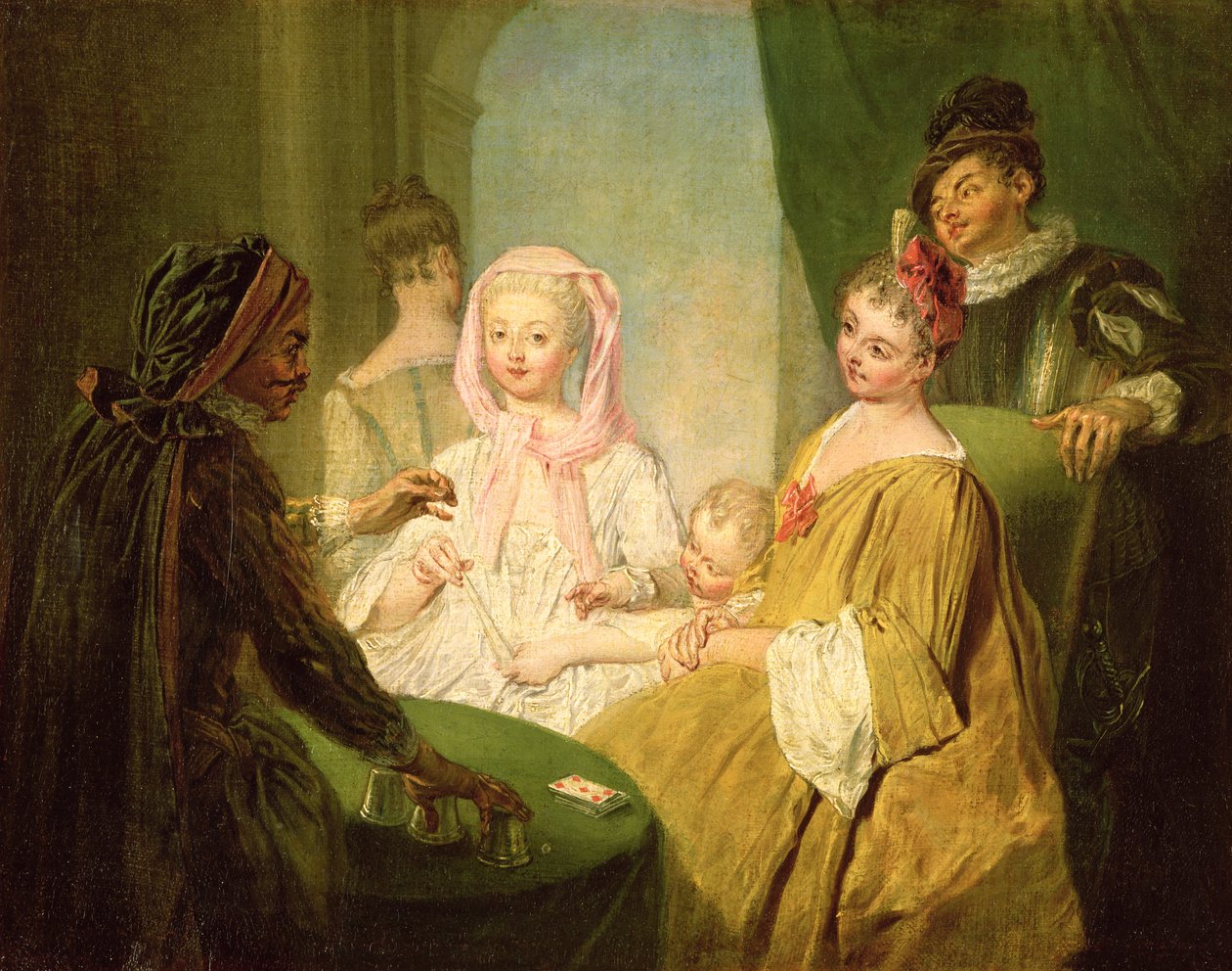 Conjuror，1720-25 作者 菲利普·梅西耶