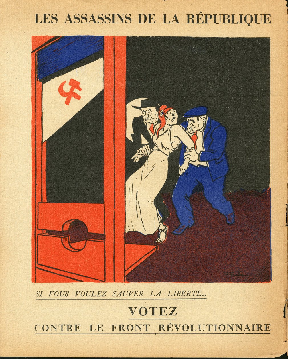 法语世界》第 105 期 作者 菲利普·拉奎尔 (1905-1940)