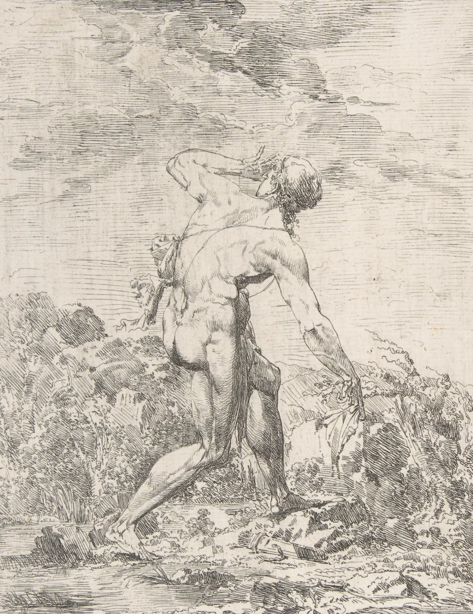 Milo of Croton,.n.d.,n.d. 作者 菲利普·奥古斯特·亨内昆