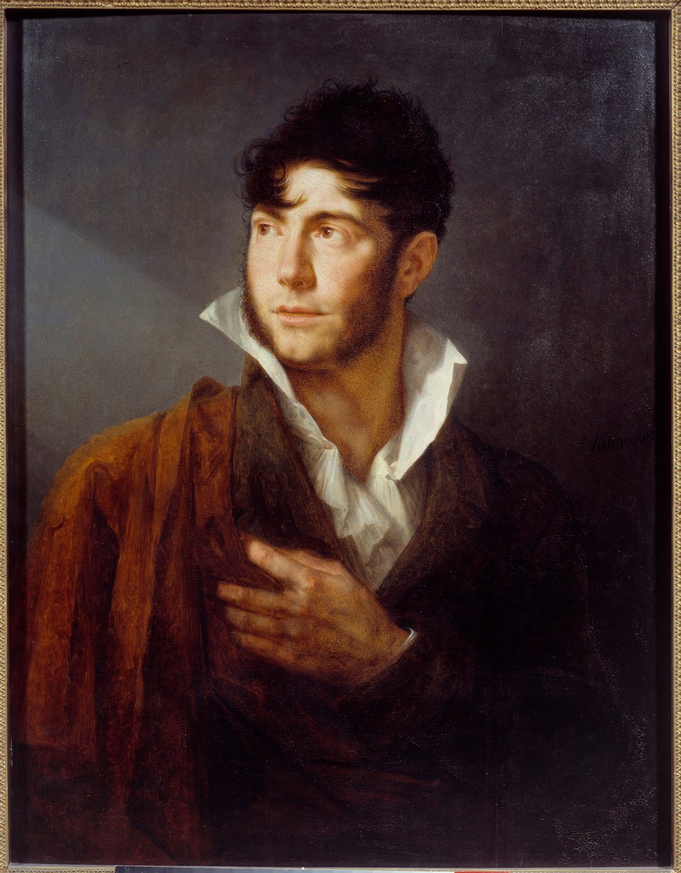 Philippe Auguste Hennequin (1762-1833) 自画像绘画 19 世纪 Caen，Musee des Beaux Arts 作者 菲利普·奥古斯特·亨内昆