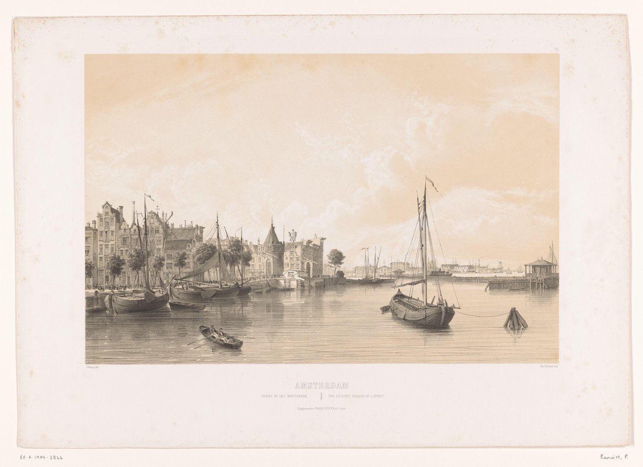 阿姆斯特丹 Westerdok 景观
Westerdok 景观/Vue du Port Bassin de l