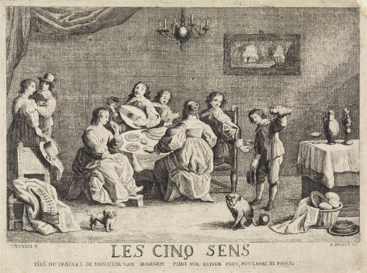 五感
Les cinq sens (title on object) 作者 菲利普·兰伯特约瑟夫·斯普鲁伊特
