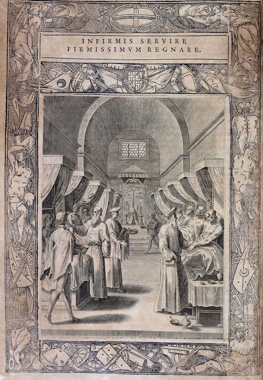 马耳他骑士团章程委员会“Statuta Hospitalis Hervsalem”（照顾病人的骑士），菲利普·托马辛（Philippe Thomassin），16 世纪后期 作者 菲利普·托马斯（Philippe Thomassin）