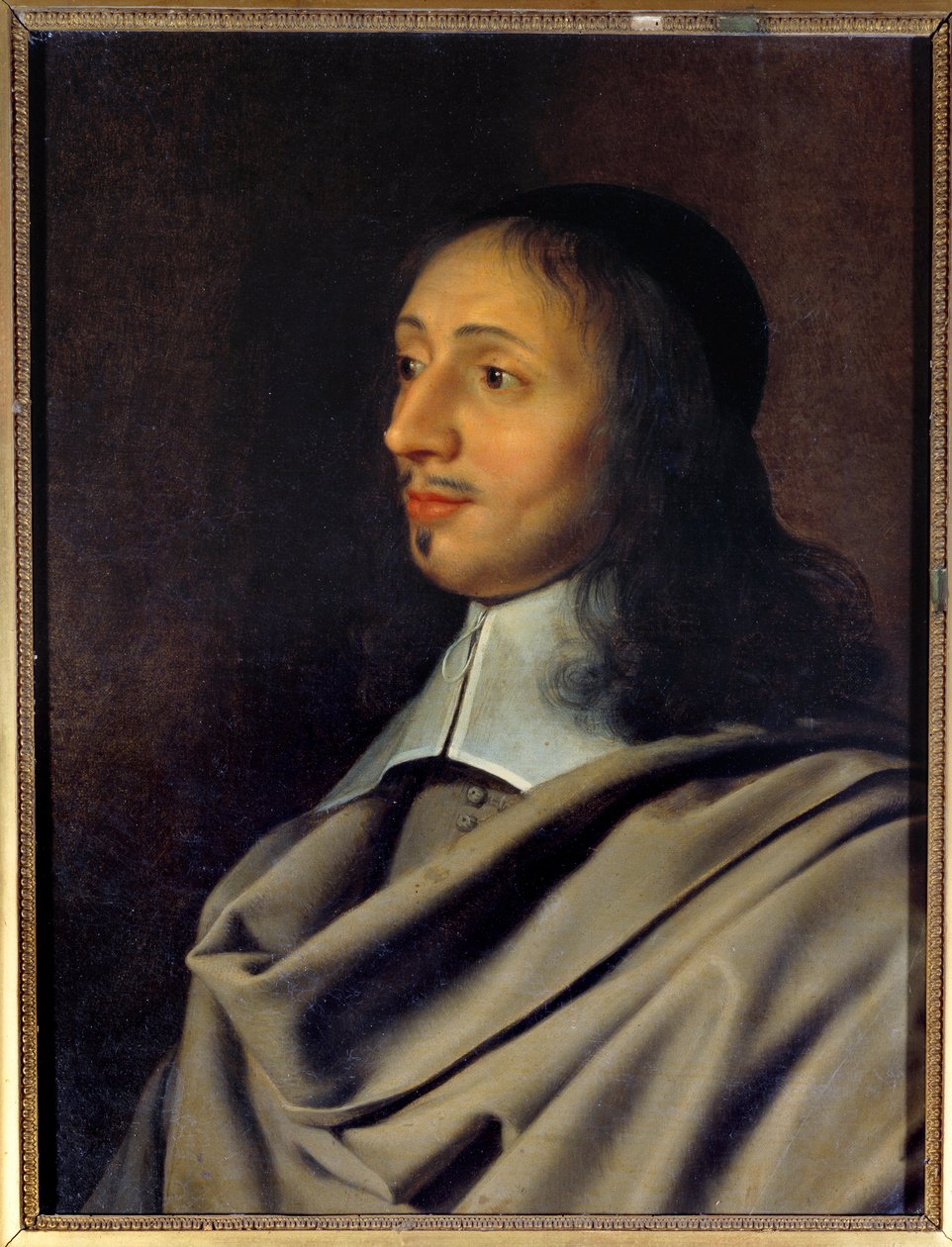 Antoine Le Maistre (或 Lemaistre, Le Maitre) (1608-1646) 的肖像，剧作家让·拉辛 (Jean Racine) 的修辞和措辞教授詹森主义的伟大人物，他是阿诺德家族的成员 - 原始遗失肖像的副本 菲利普·德查姆 作者 菲利普·德（后）尚佩恩