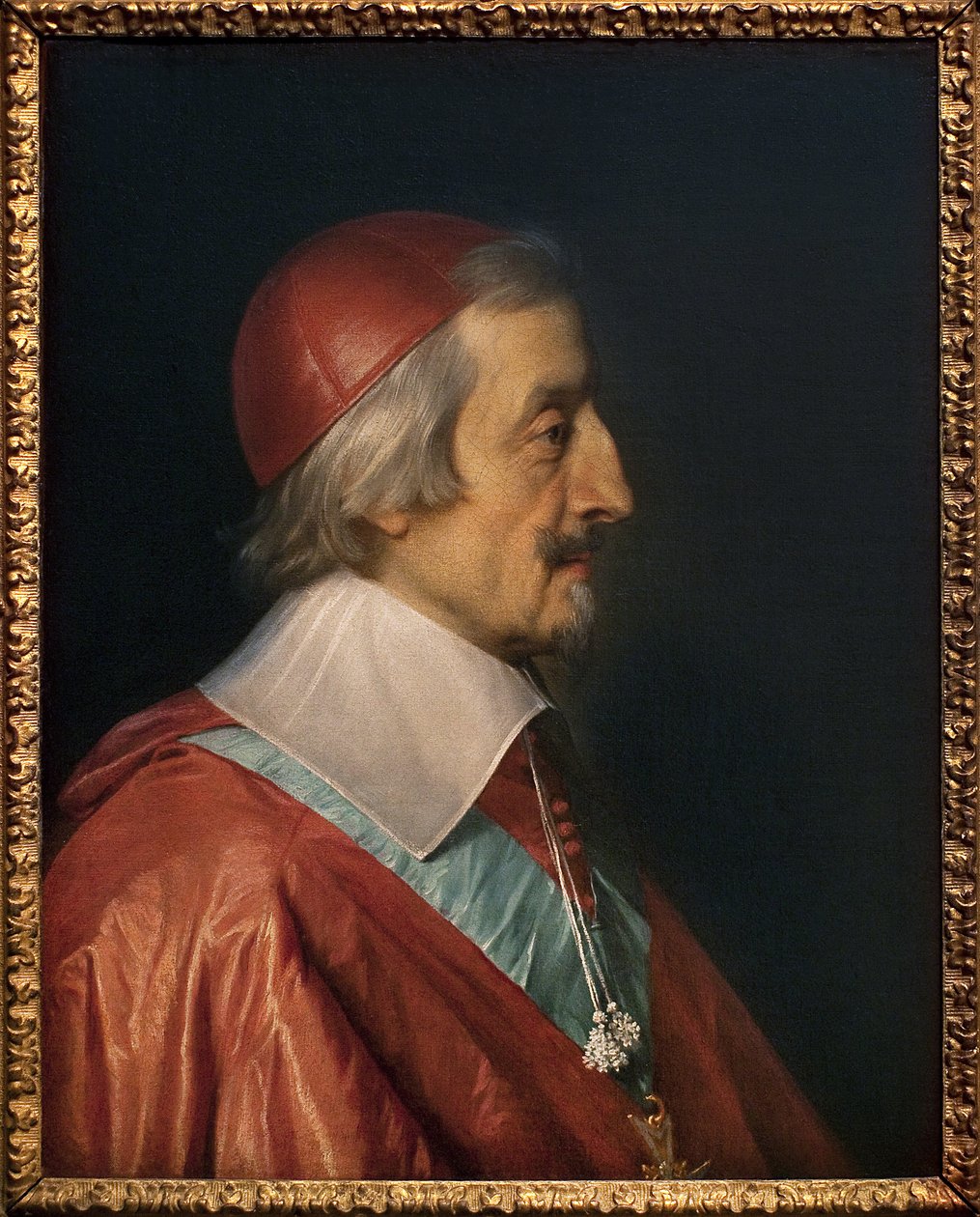 红衣主教黎塞留的肖像（Armand Jean Duplessis de Richelieu 作者 菲利普·德·尚佩尼