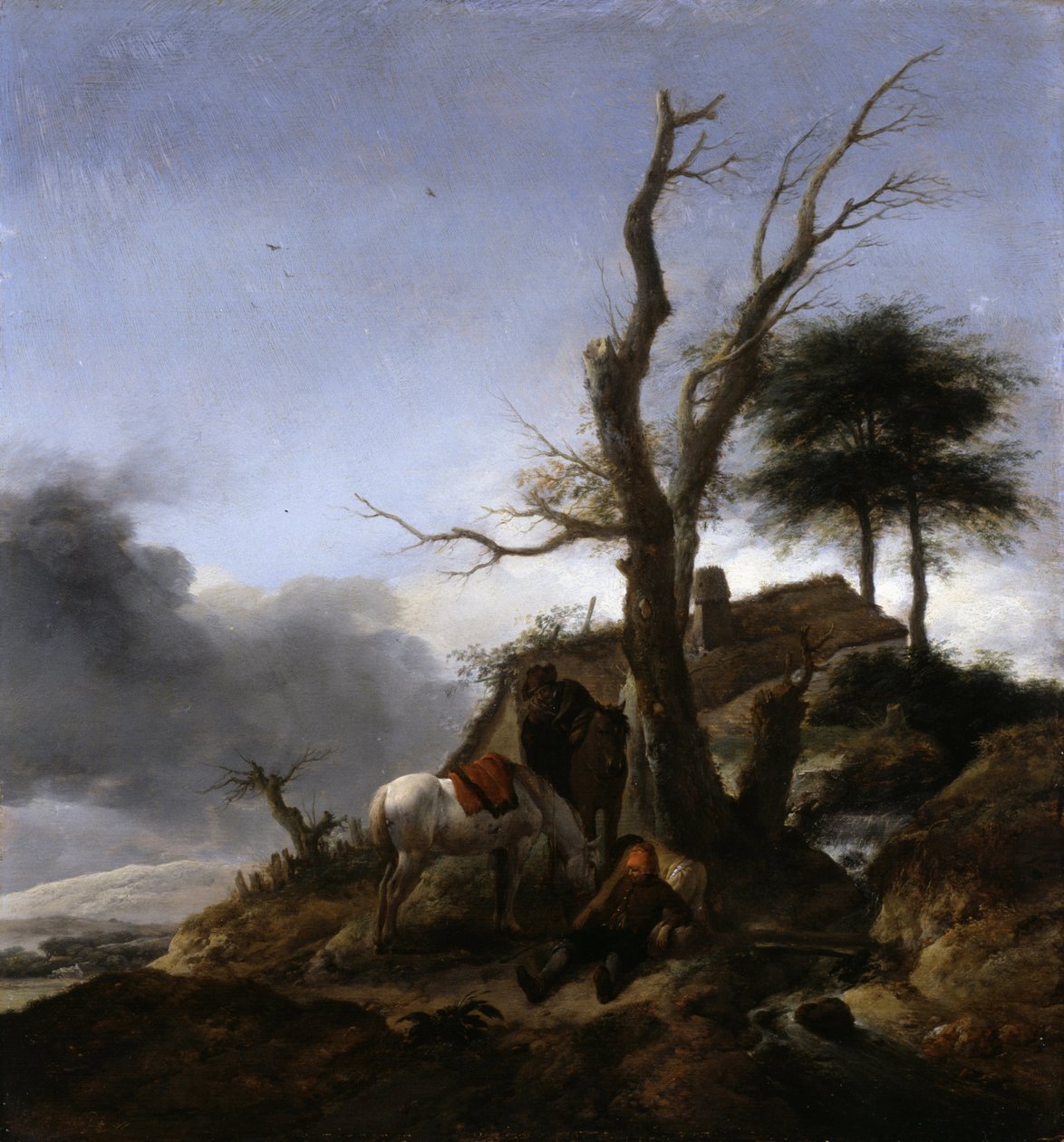 停止旅行者 作者 飞利浦Wouwerman