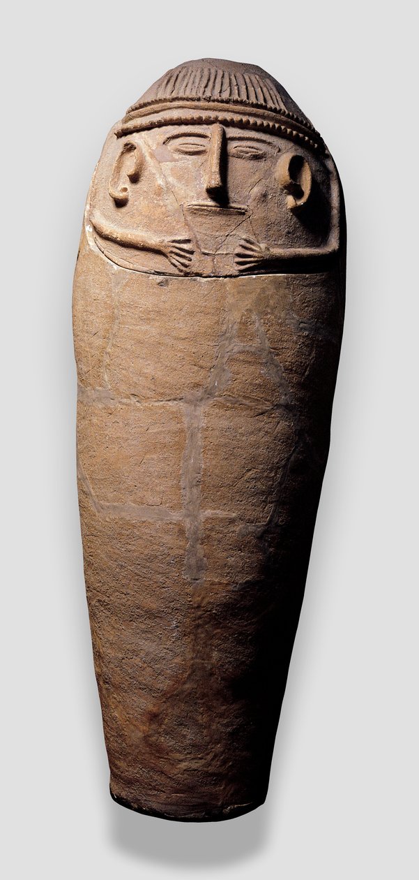 类人猿石棺，公元前12-11世纪（兵马俑） 作者 腓尼基人
