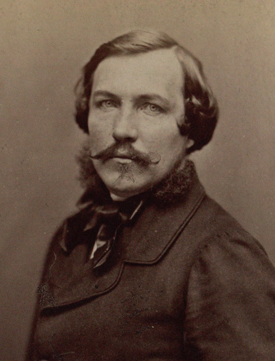钢琴家和作曲家Alfred Quidant 1815-1893的肖像，约1870年。 作者 摄影工作室纳达尔。