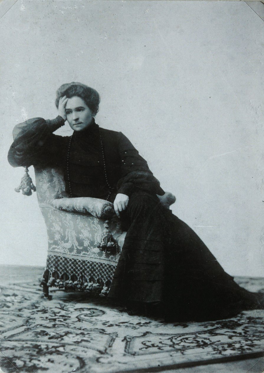 Olga Leonardovna Knipper-Chekhova, 1904年 作者 摄影工作室 S. Kogan