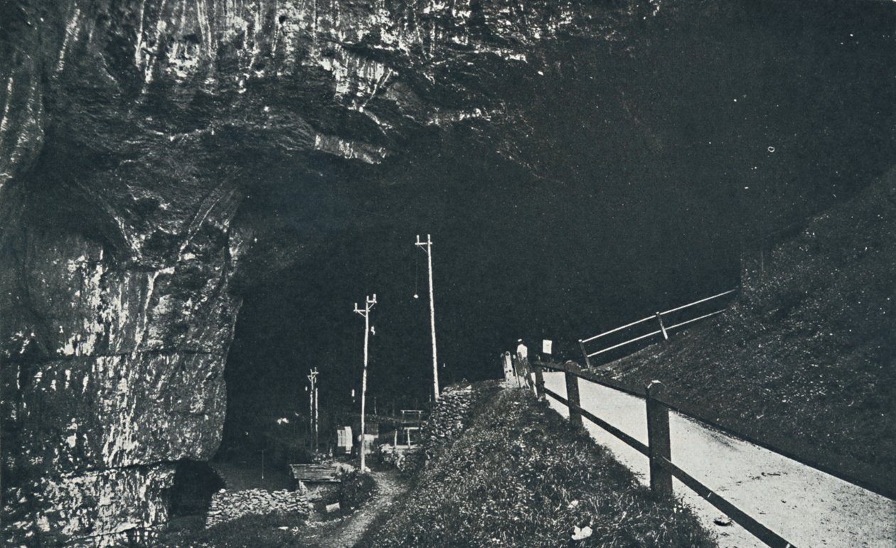 山顶洞穴，1910年 作者 伦敦Photochrom有限公司